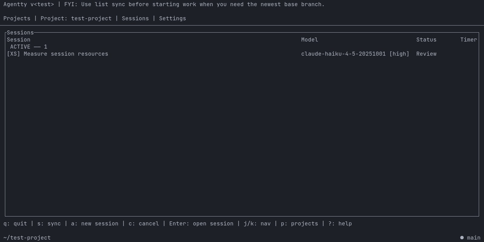 Session resources demo